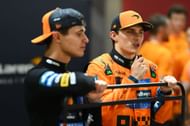 Lando Norris with Oscar Piastri at the F1 Singapore Grand Prix - Source: Getty